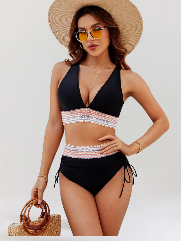 Willa – High-Waisted Bikini Set with Tummy Control