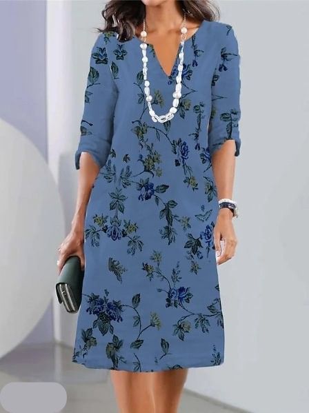 Brinley - Floral Layered Dres