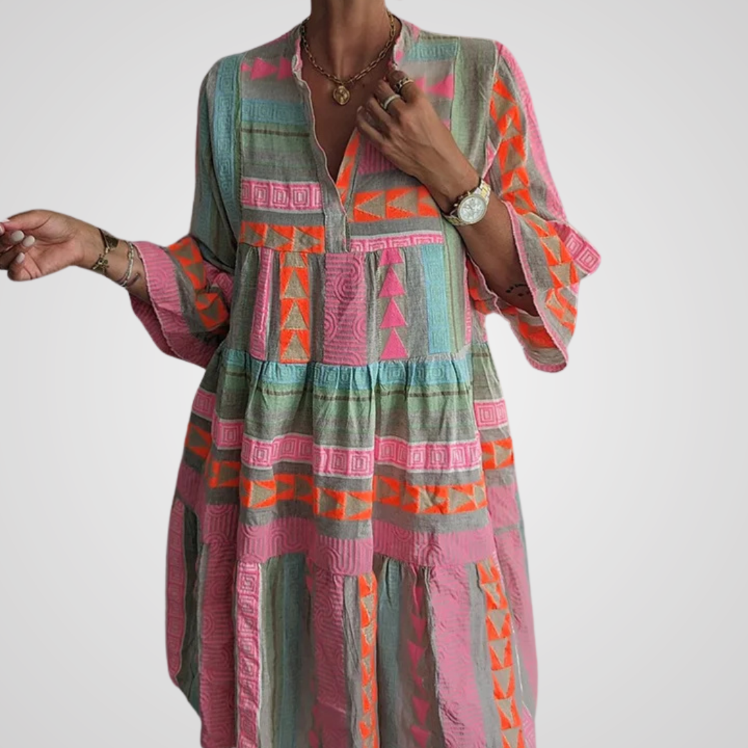 Melinae - Dress, colorful and comfortable