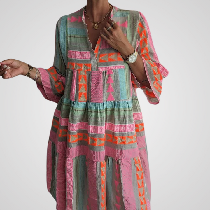 Melinae - Dress, colorful and comfortable