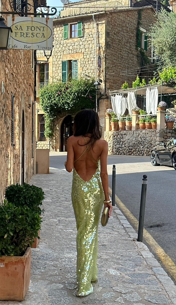 Ysolinna - Stunning Sequin Dress