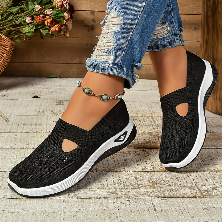 Morgan - Lightweight Knit Slip Ons