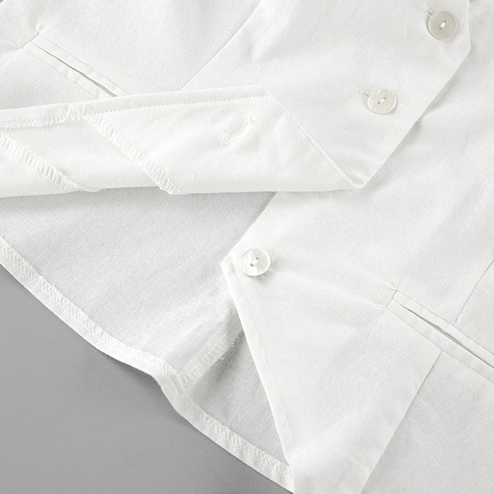 Amourah  - Tailored Vest and Shorts Set