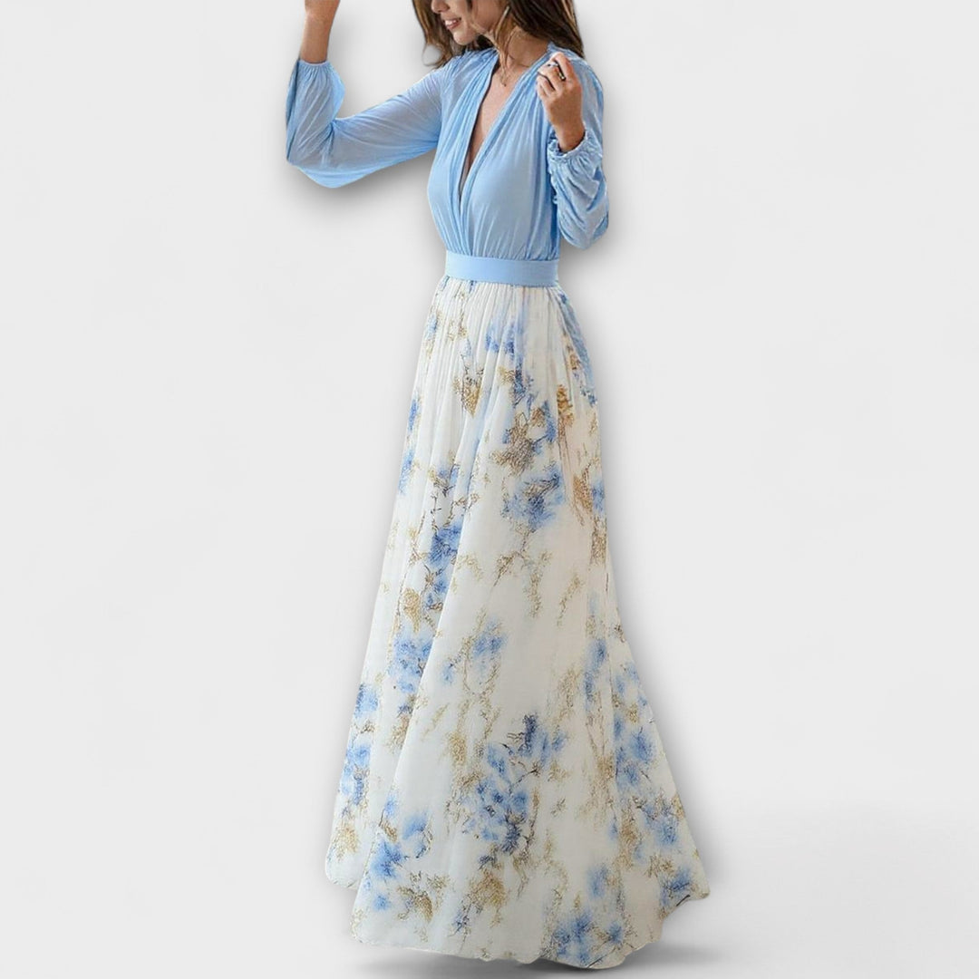 Calirah - Sparkling Floral Maxi Dress