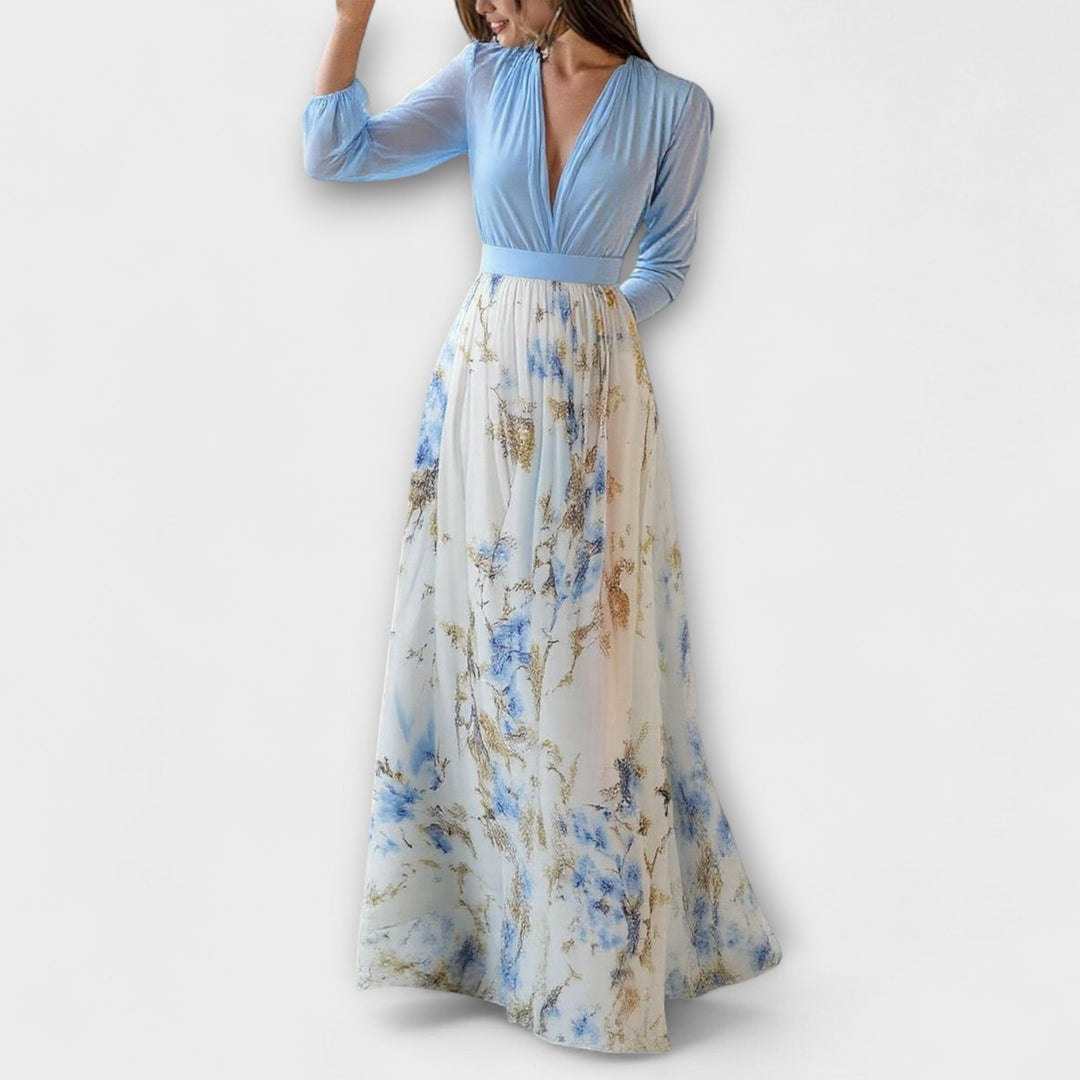 Calirah - Sparkling Floral Maxi Dress