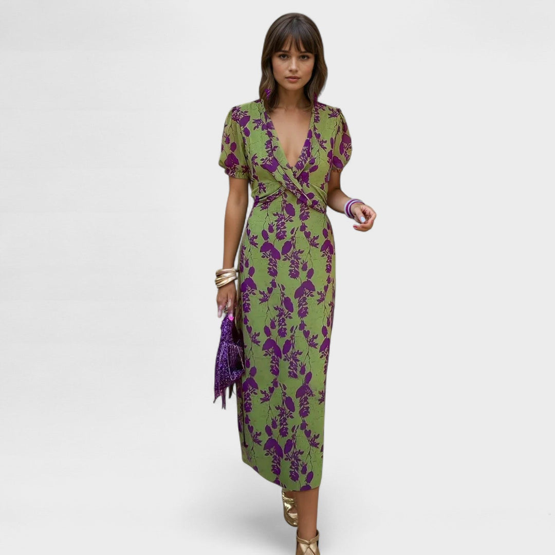Orianne -  Floral Wrap Dress