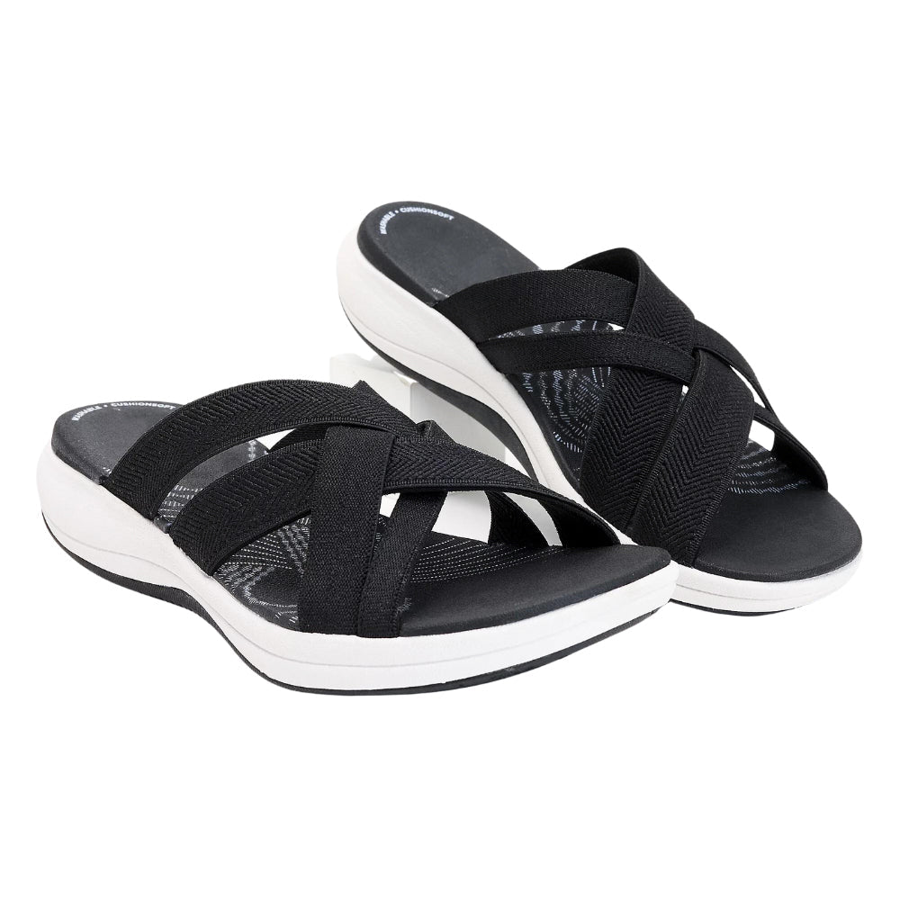 Alexa - Crisscross Slide Sandals
