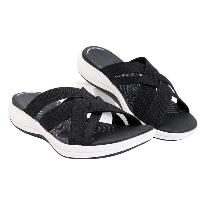 Alexa - Crisscross Slide Sandals