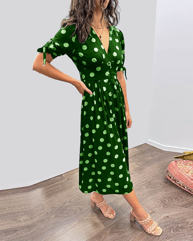 Ivrinara- Elegant Midi Dress
