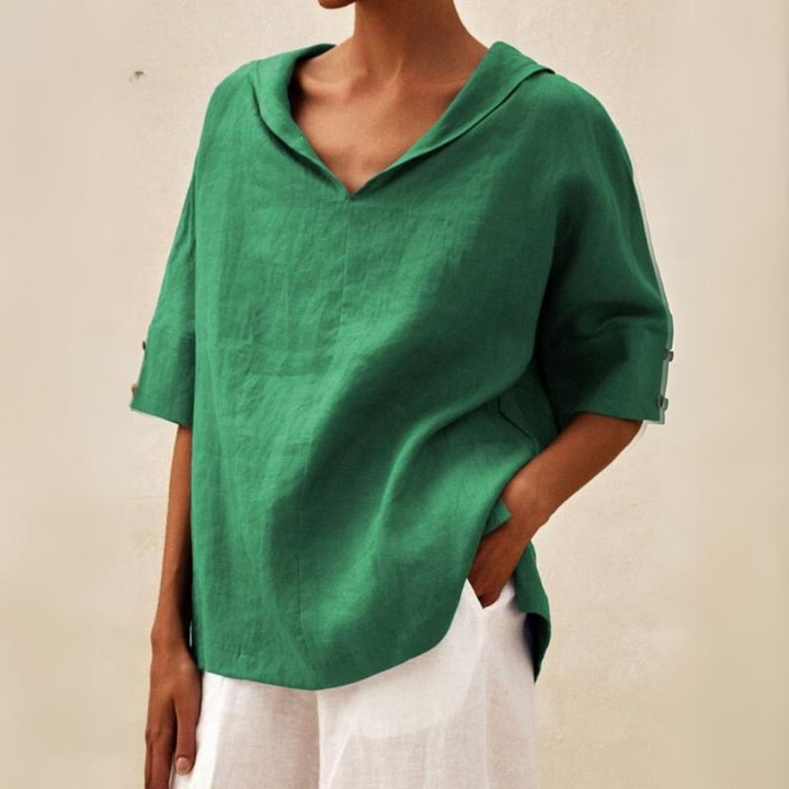 Sybella - Casual Loose-Fit Blouse