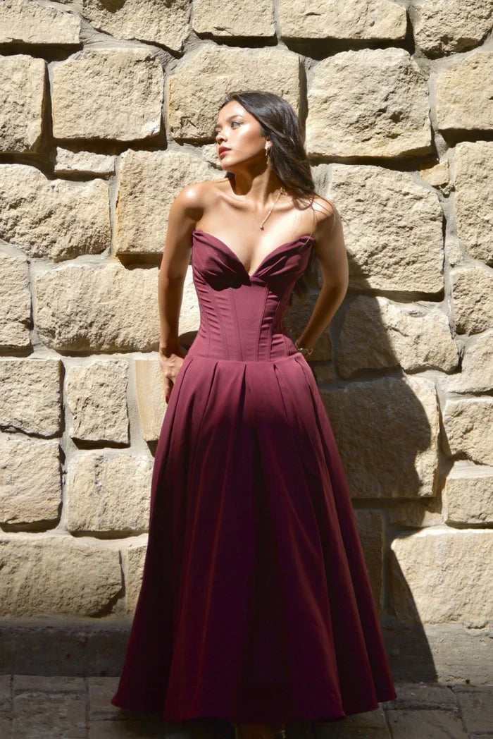 Wynirae - Corset Midi Dress