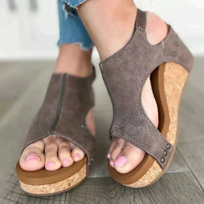 Abigail - Stylish Wedge Sandals
