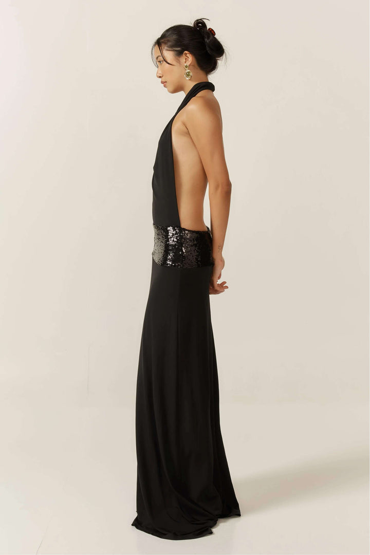 Ysoriah - Halter Backless Gown