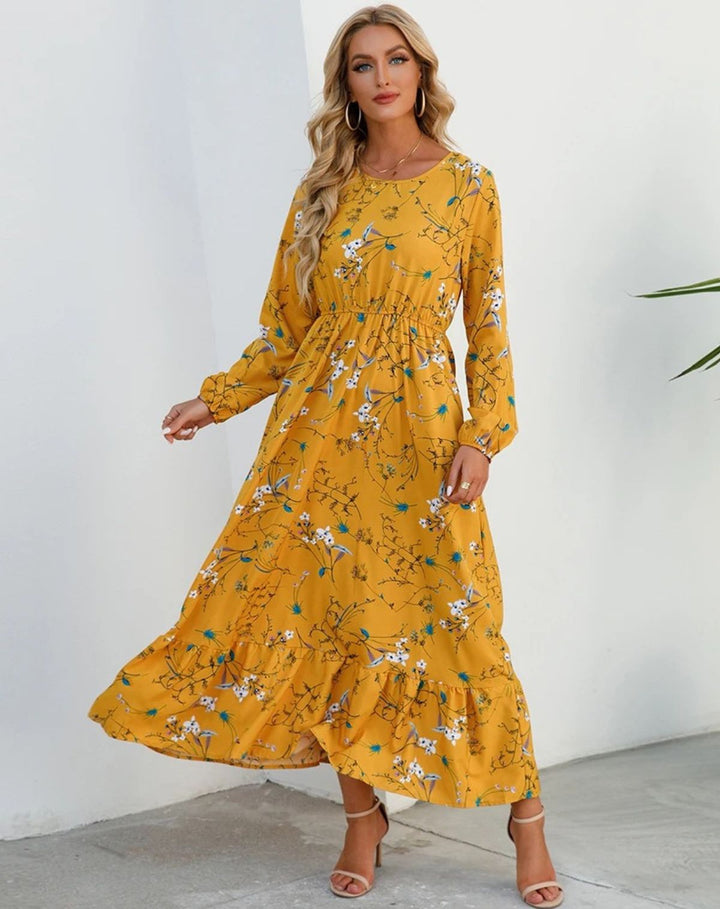 Ava - Long Sleeve Floral Dress