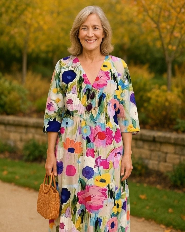 Adira – Boho Maxi Dress