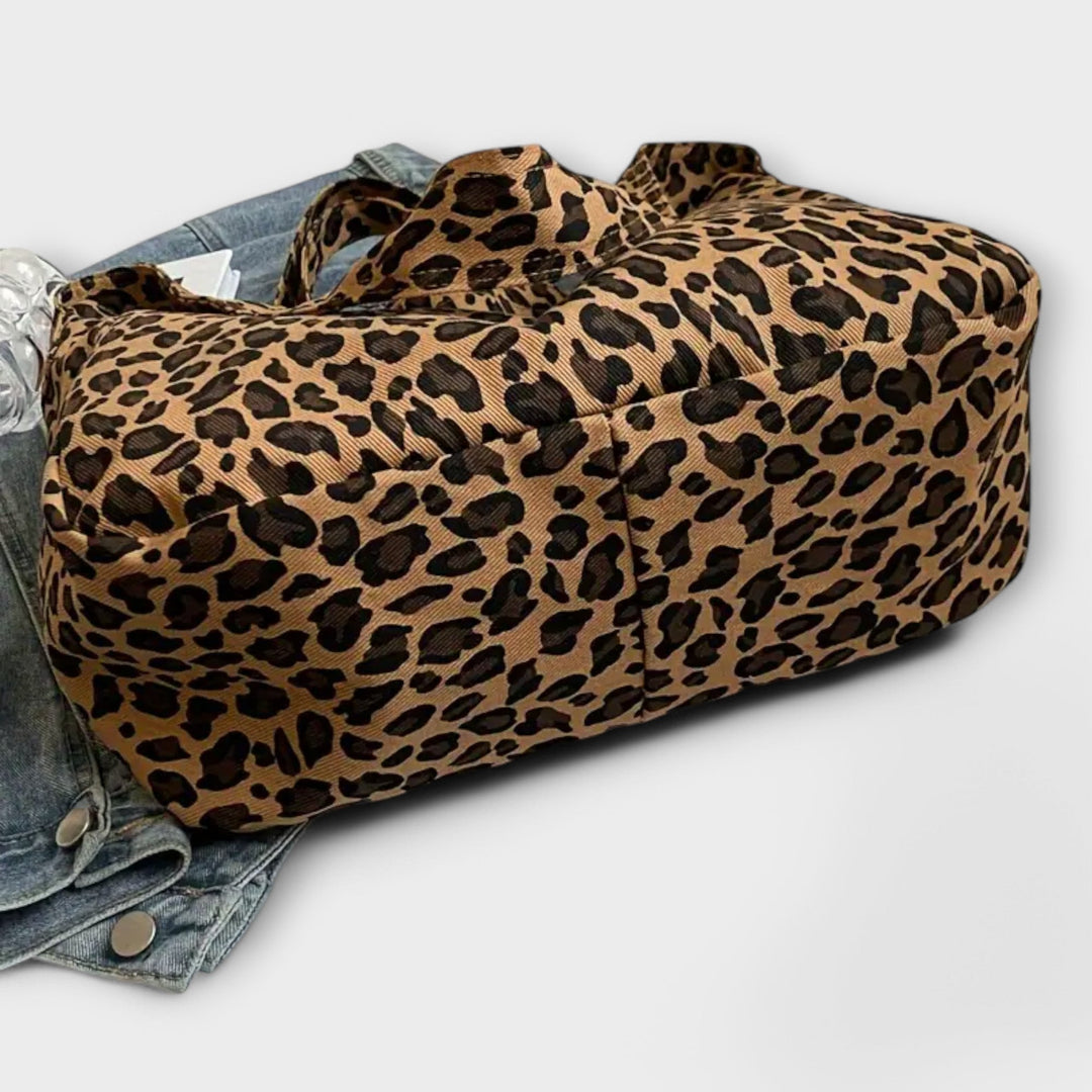 Oraya - Stylish Leopard Print Tote