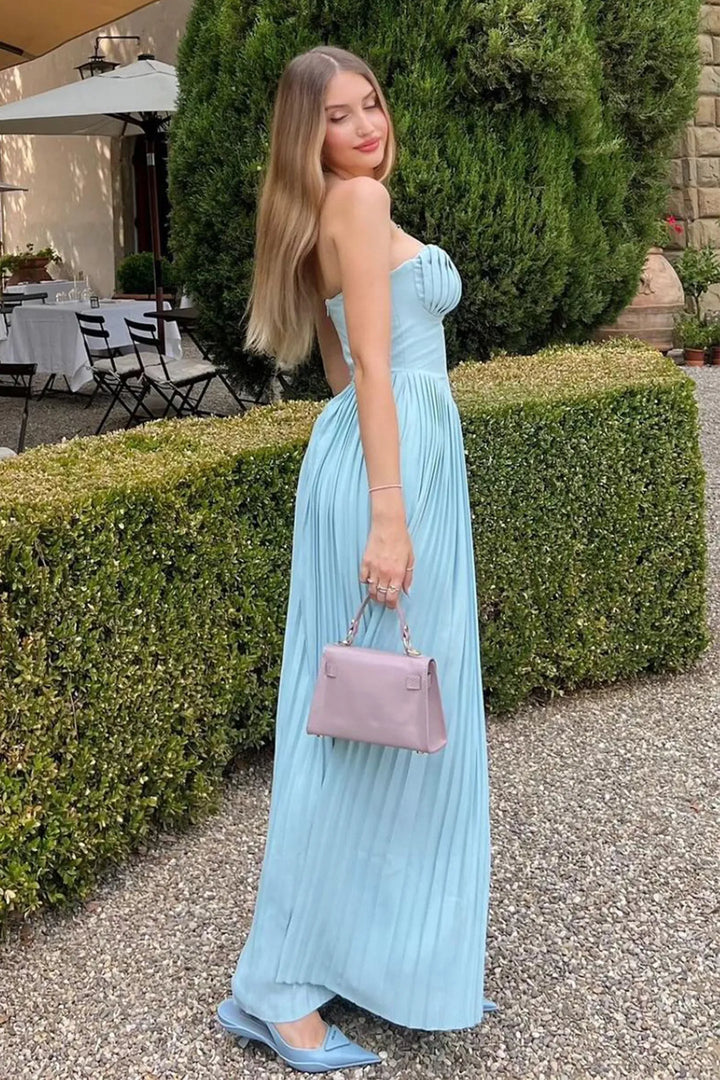 Aeliora - Strapless Maxi Dress