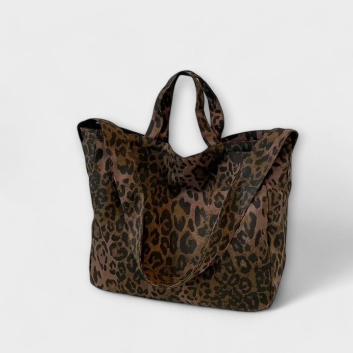 Oraya - Stylish Leopard Print Tote