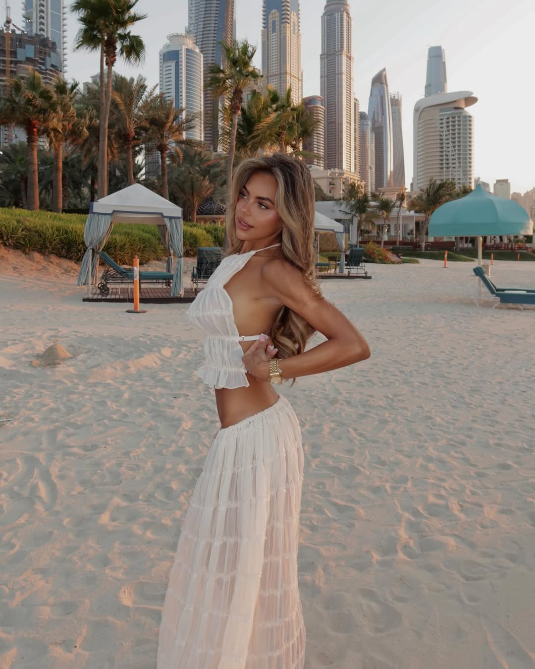 Cevirissa - Bohemian ruffle set