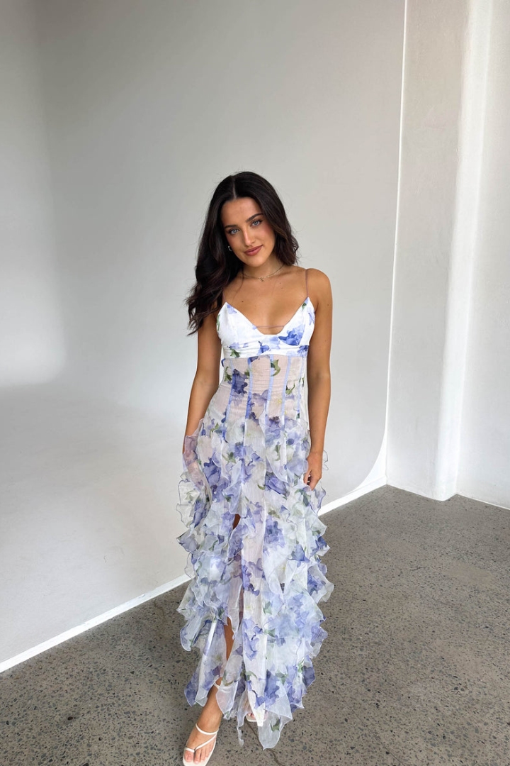 Willow - Embroidered maxi dress