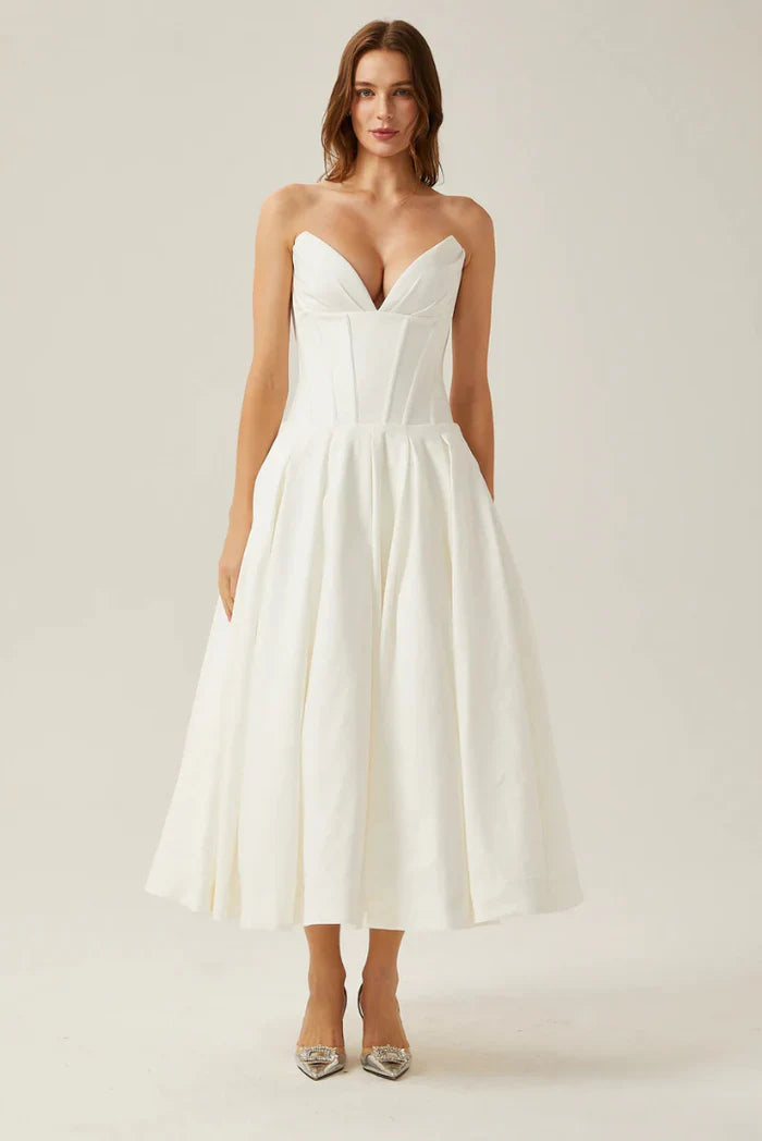 Wynirae - Corset Midi Dress
