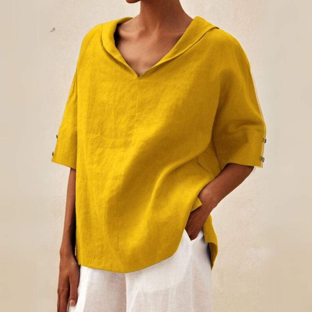 Sybella - Casual Loose-Fit Blouse