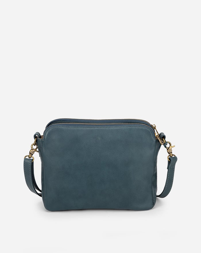 Aelira - Sleek Three Layer Crossbody Bag