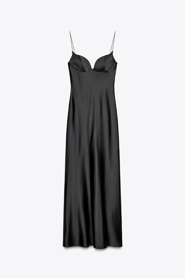 Hannah - Maxikleid mit Drifted Length