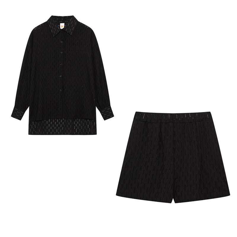 Liliane  - Breezy Shirt and Shorts Set