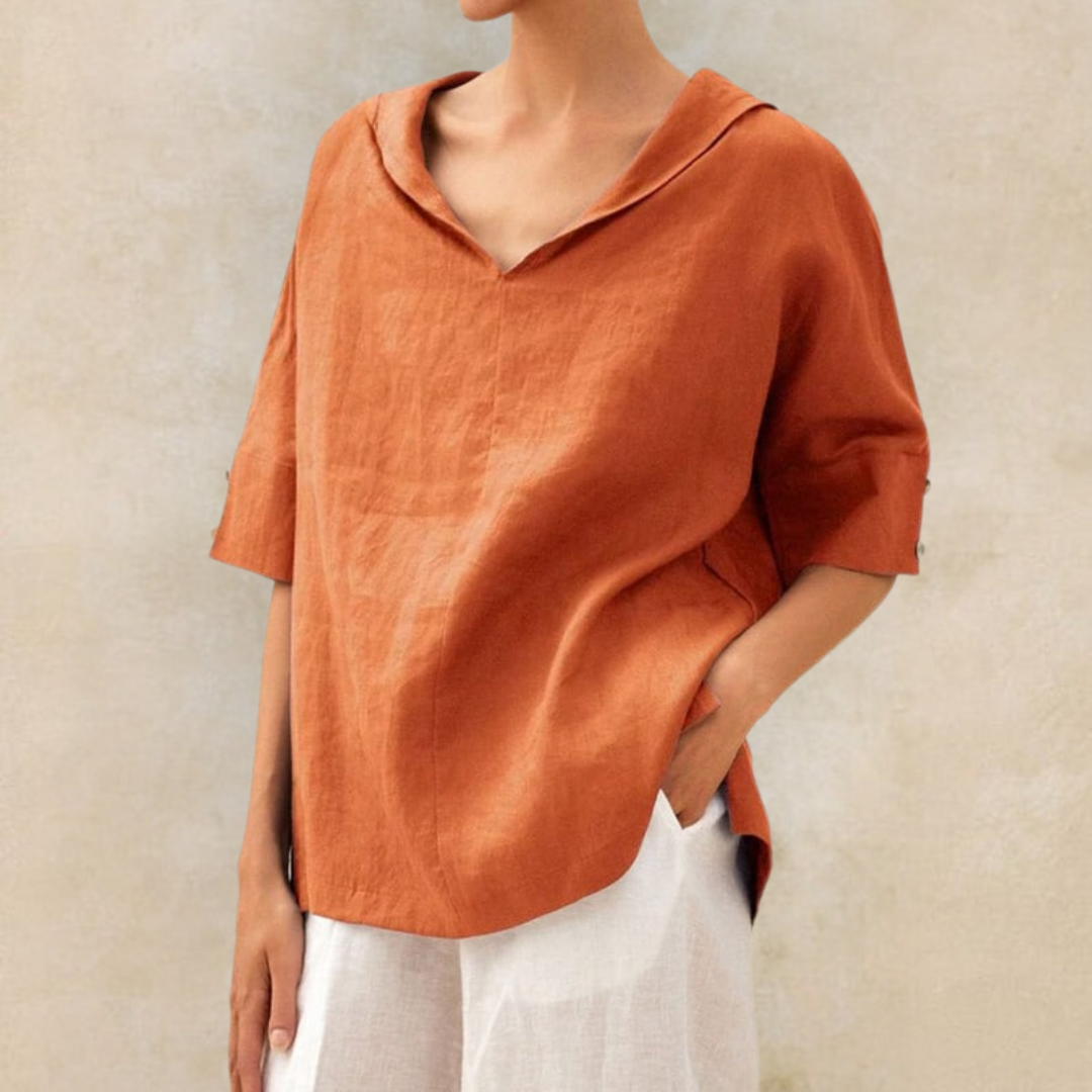 Sybella - Casual Loose-Fit Blouse