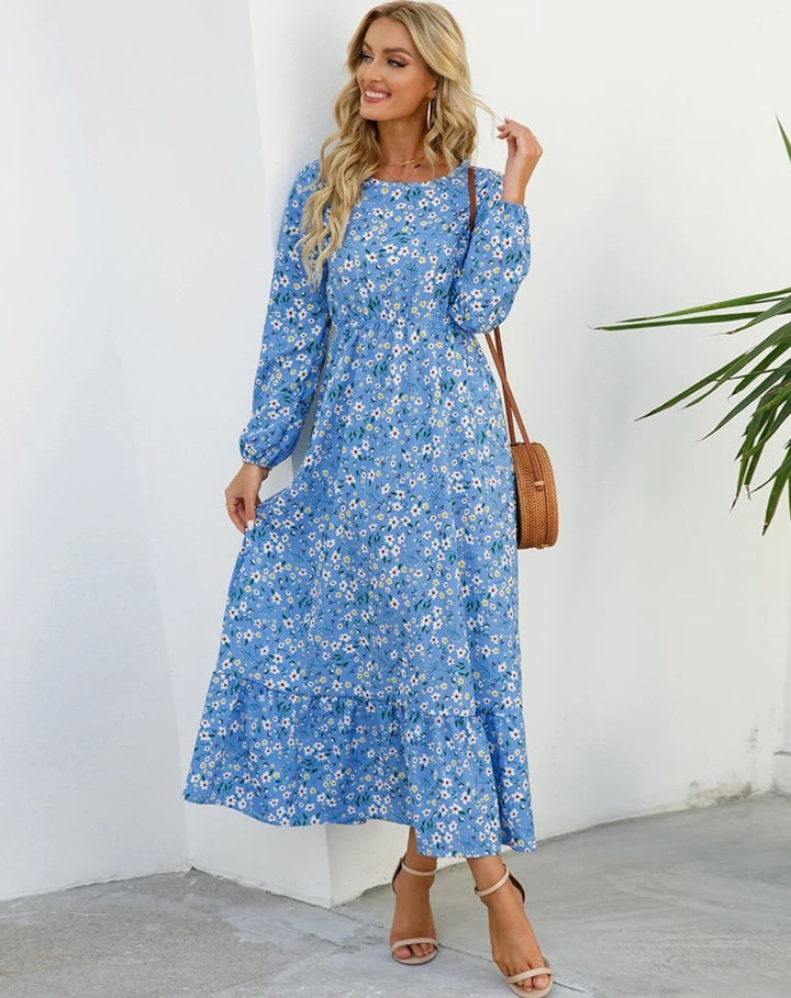 Ava - Long Sleeve Floral Dress