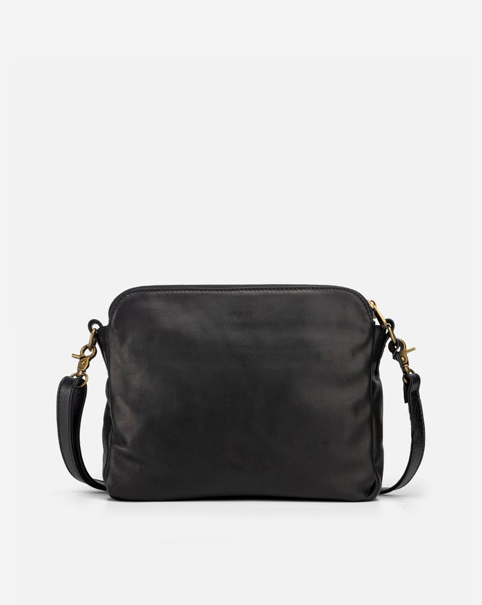Aelira - Sleek Three Layer Crossbody Bag
