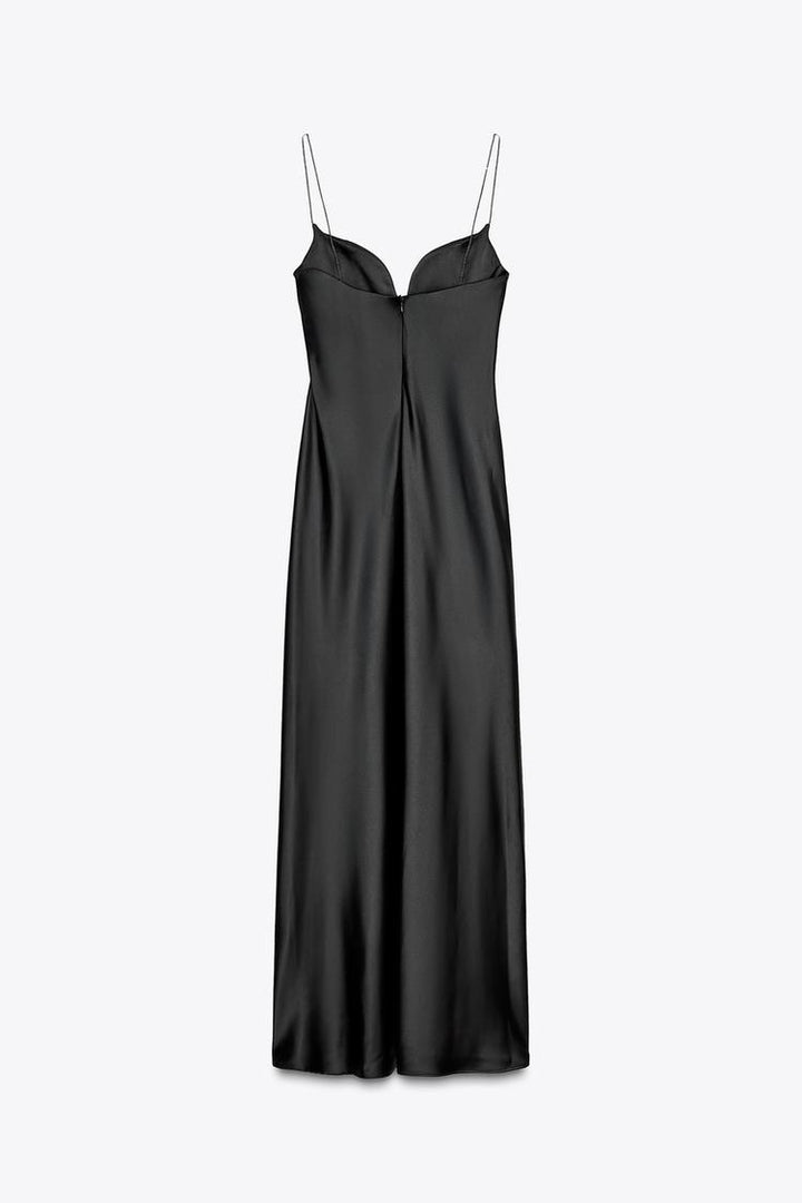 Hannah - Maxikleid mit Drifted Length