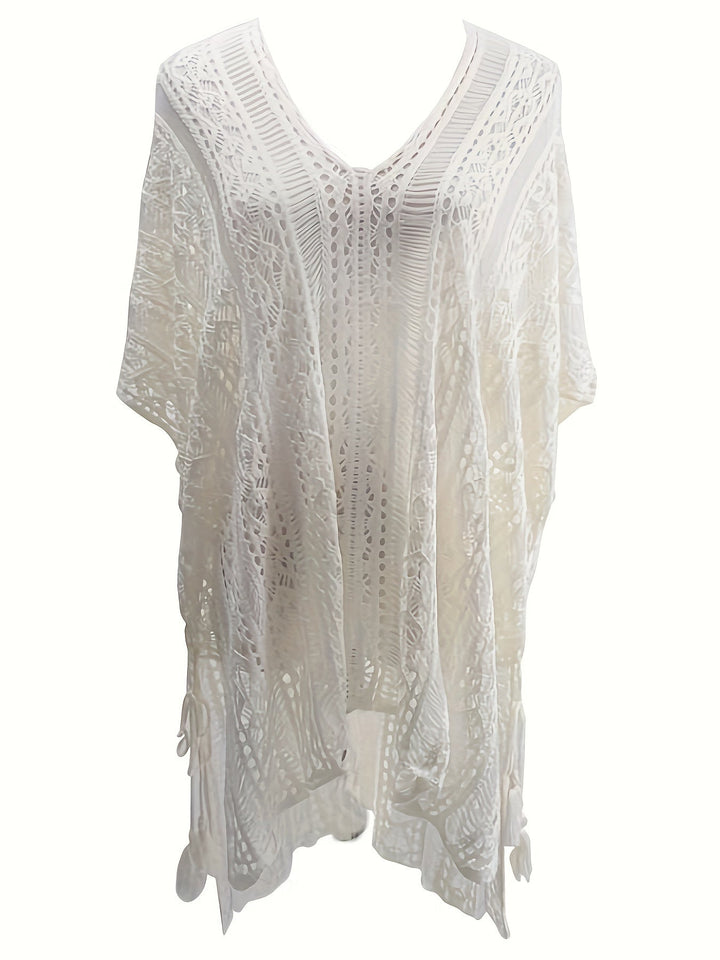 Aqua Lace Cover