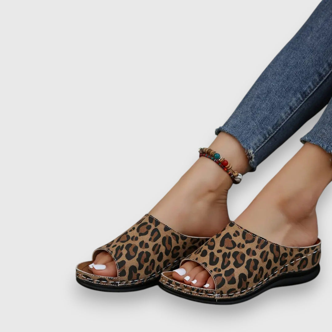 Zoraya – Leopard Sandals