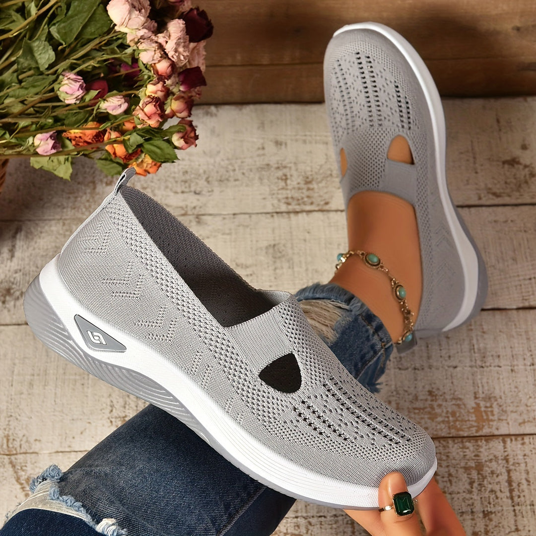 Morgan - Lightweight Knit Slip Ons