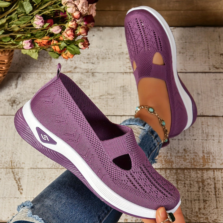 Morgan - Lightweight Knit Slip Ons