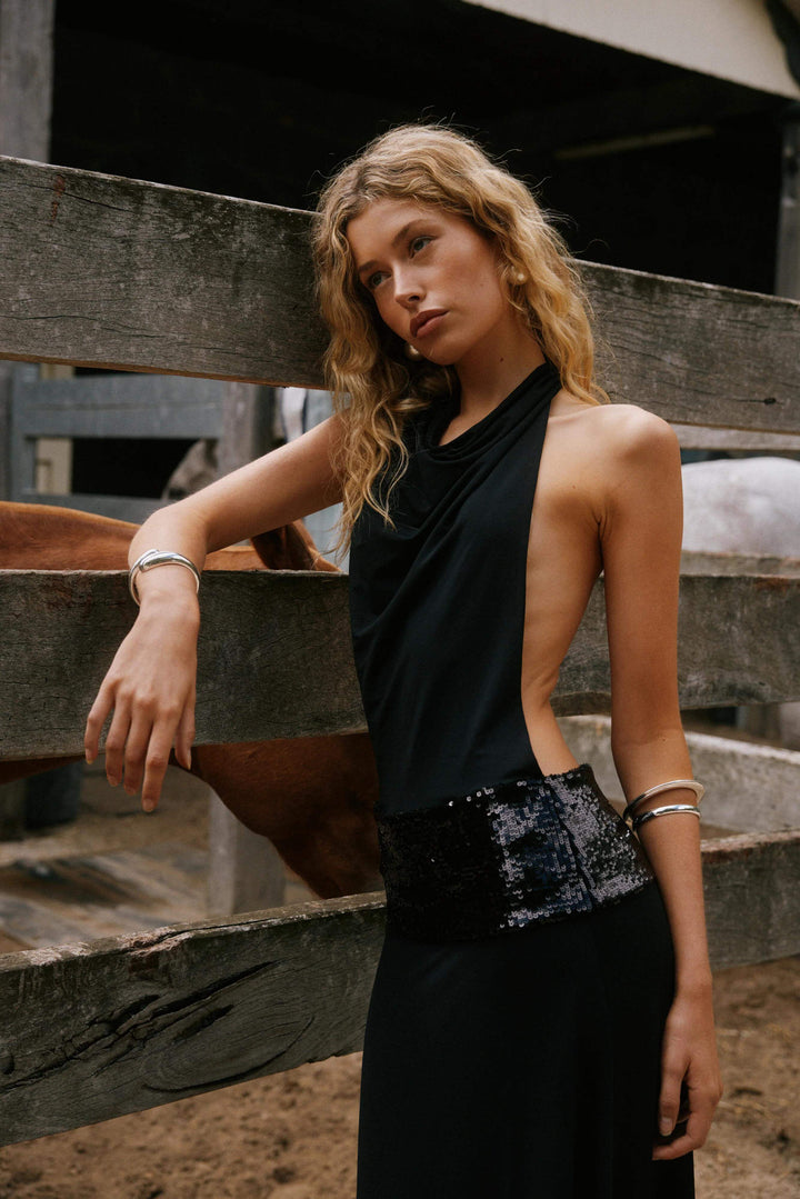 Ysoriah - Halter Backless Gown