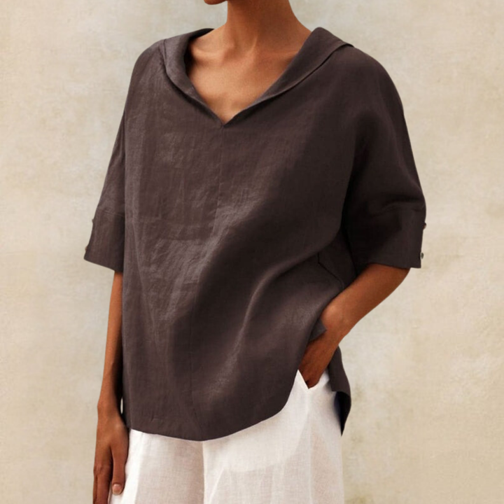 Sybella - Casual Loose-Fit Blouse