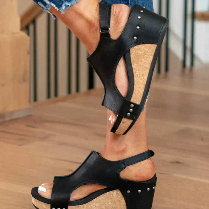 Abigail - Stylish Wedge Sandals