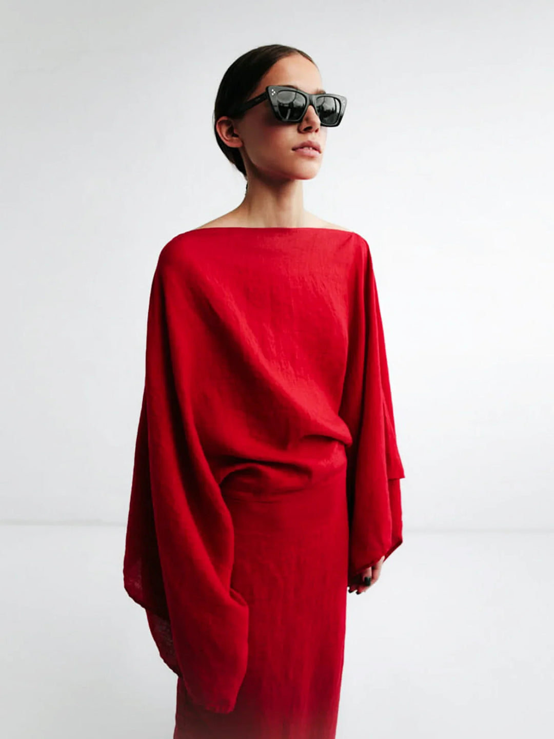 FREYA | Retro Linen Dress