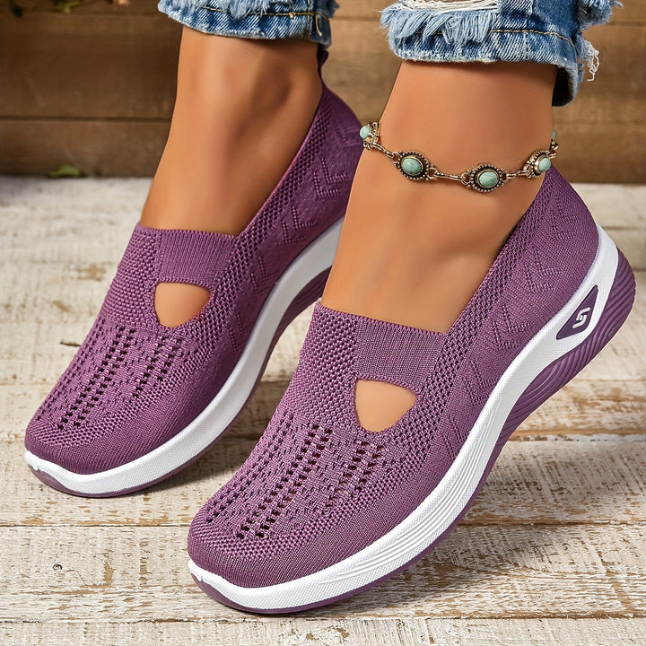 Morgan - Lightweight Knit Slip Ons