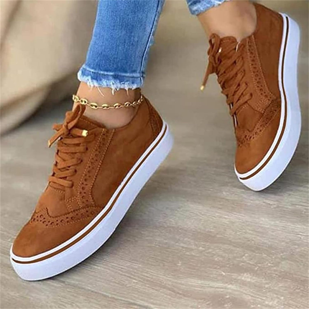 Harper - Suede Lace-Up Sneakers