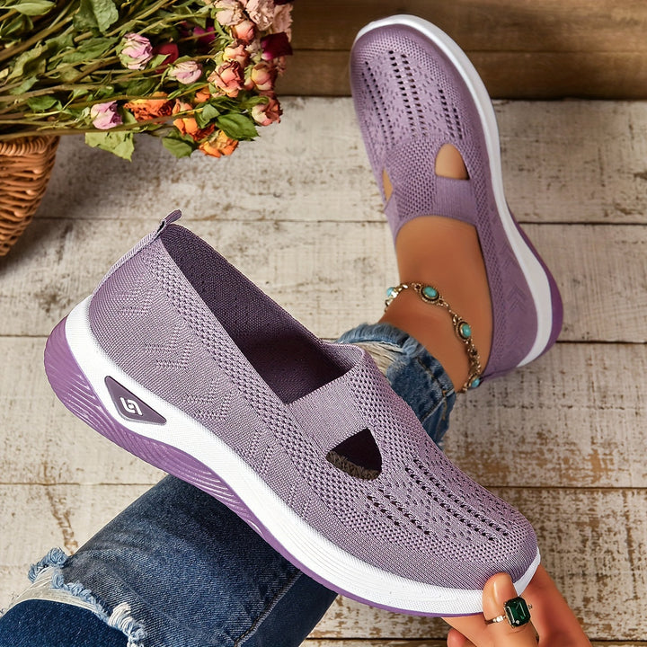Morgan - Lightweight Knit Slip Ons