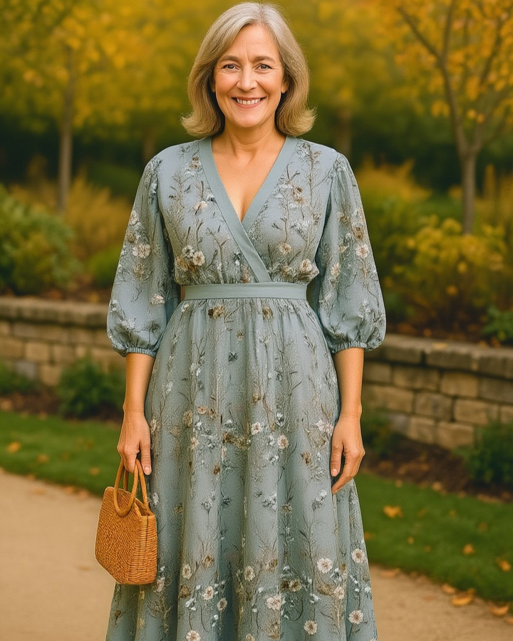 Orla – Graceful Floral Maxi Dress
