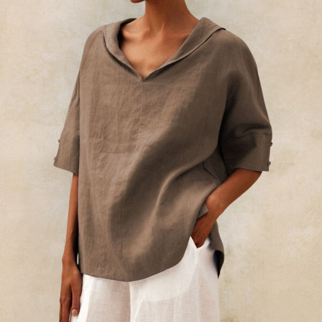 Sybella - Casual Loose-Fit Blouse