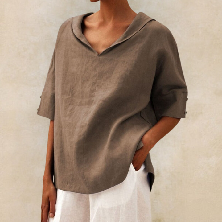 Sybella - Casual Loose-Fit Blouse