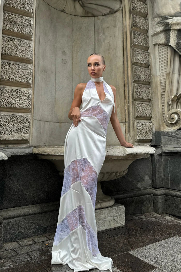 Melioraenys - Lace Maxi Dress