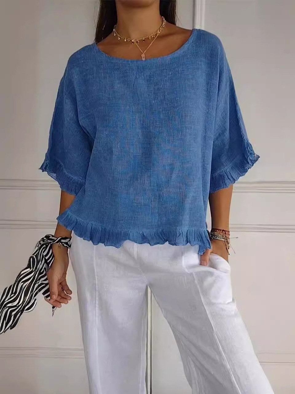 Solana - Casual Elegant Blouse