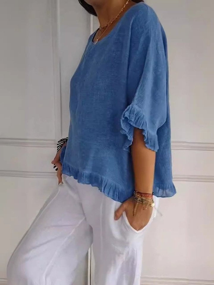 Solana - Casual Elegant Blouse